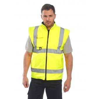 5 in 1 High Visibility Traffic Jacket, PS768