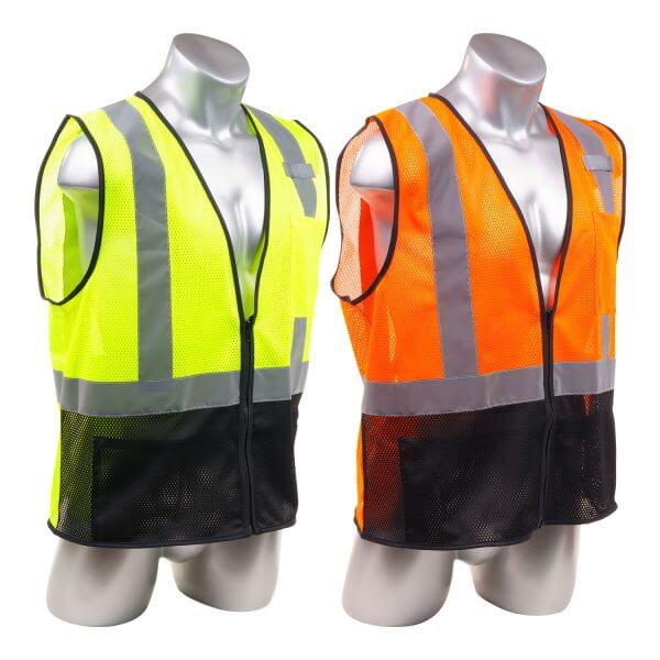 Two-Tone w Black Bottom Safety Vest