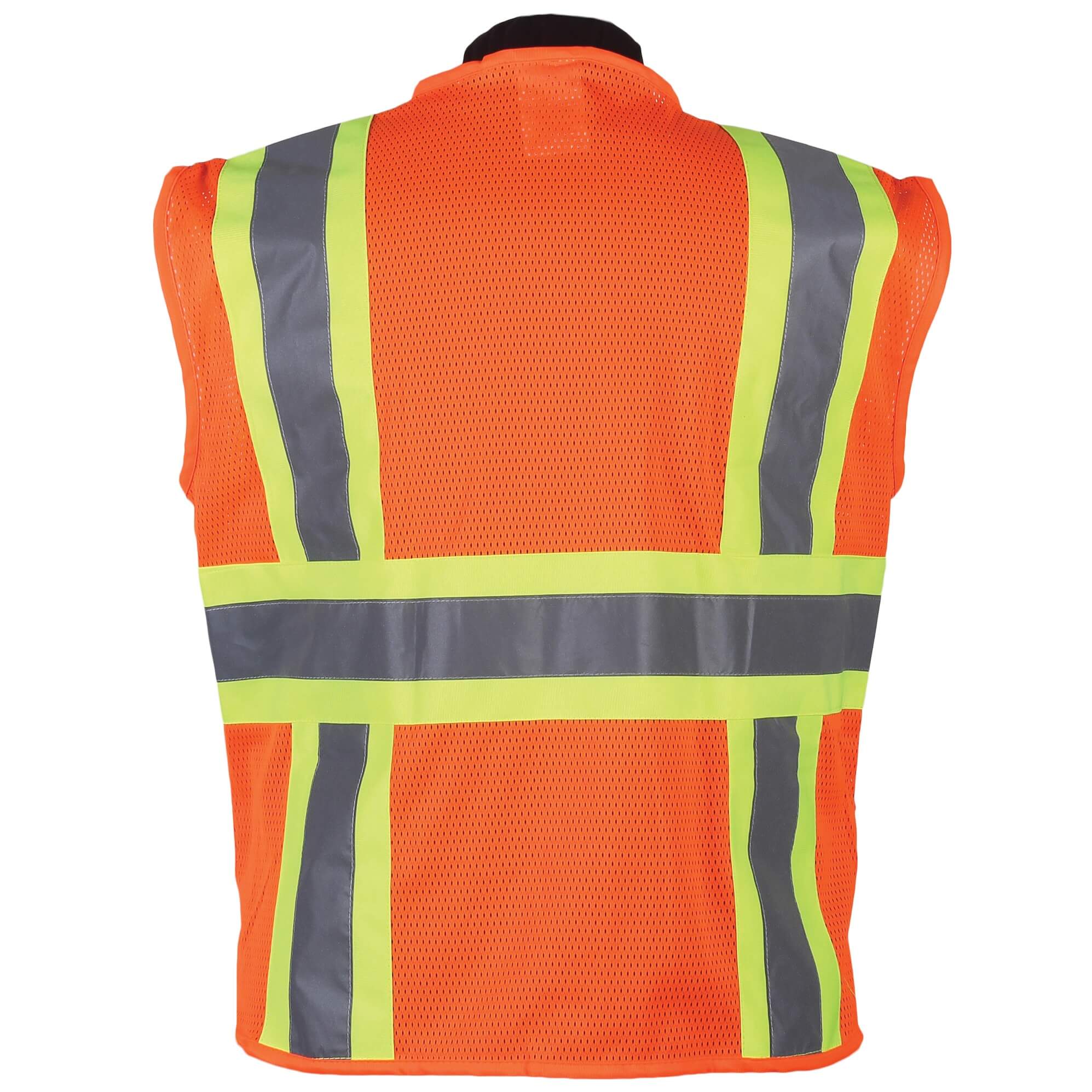 CONTRAST HIGH VIZ LIME MESH VEST