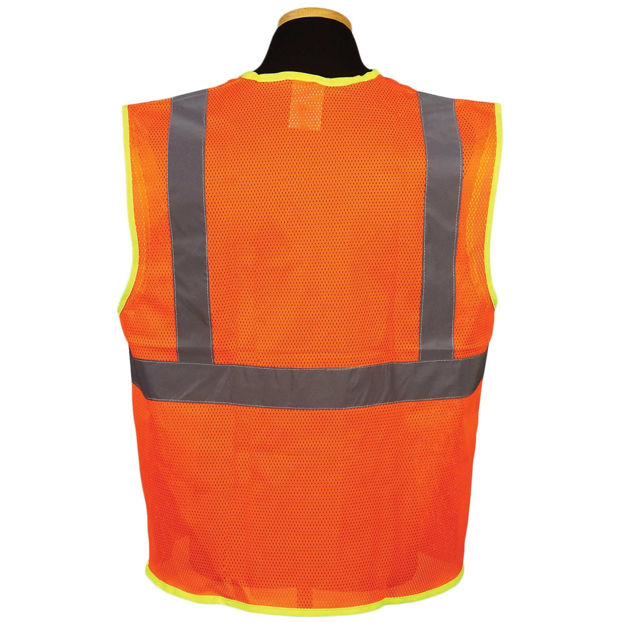 ECONOMY SAFETY LIME MESH VEST