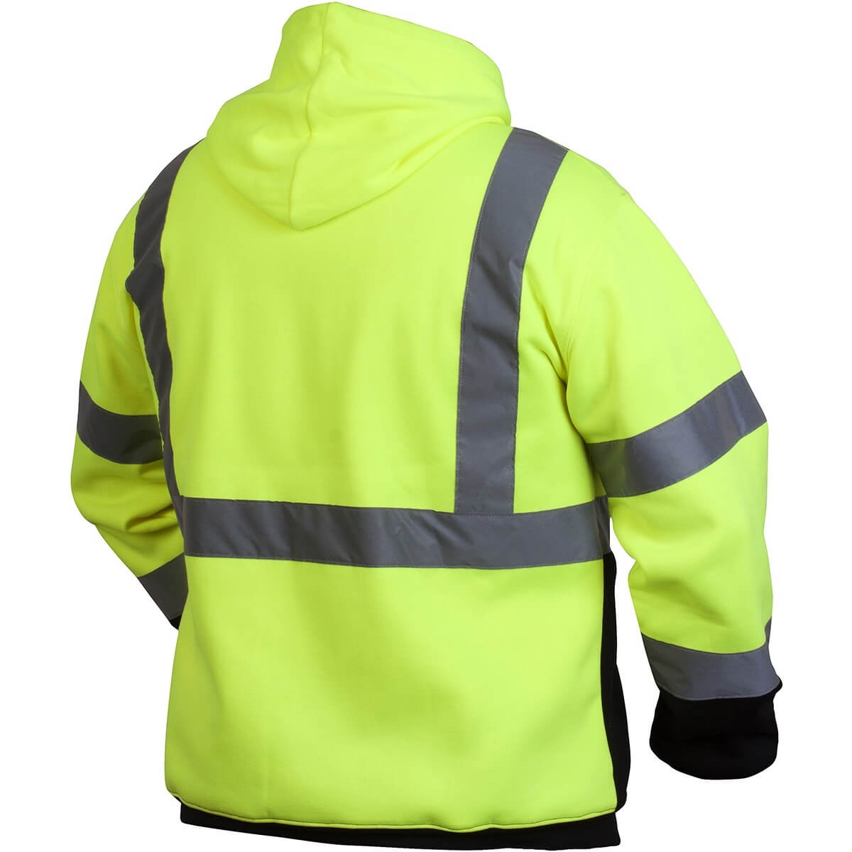 Two Tone High Visibility Pullover Sweatshirt, Water Repellent