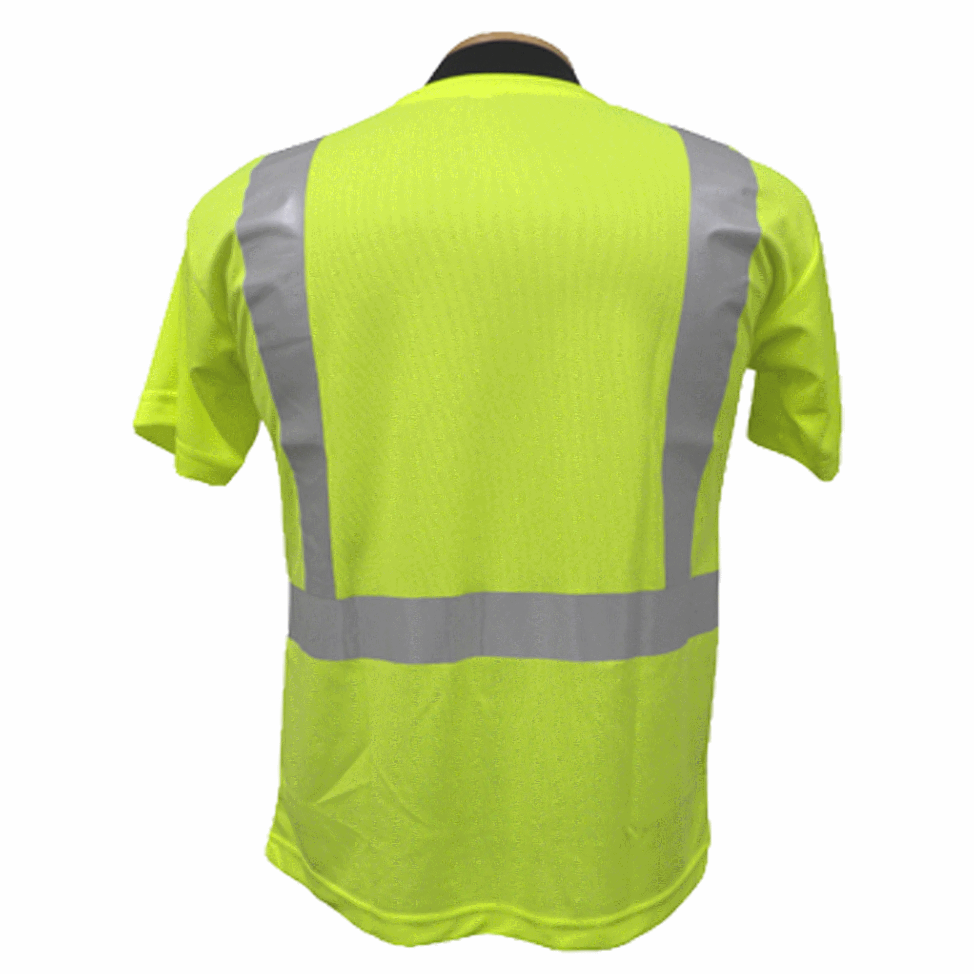 High Viz V Neck Short Sleeve T Shirt