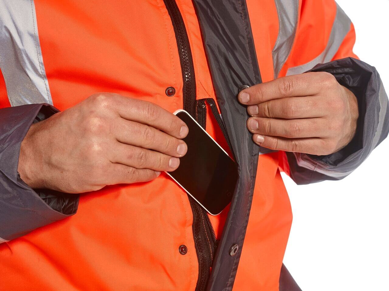 High Visibility Two Tone Traffic Jacket, Class 3