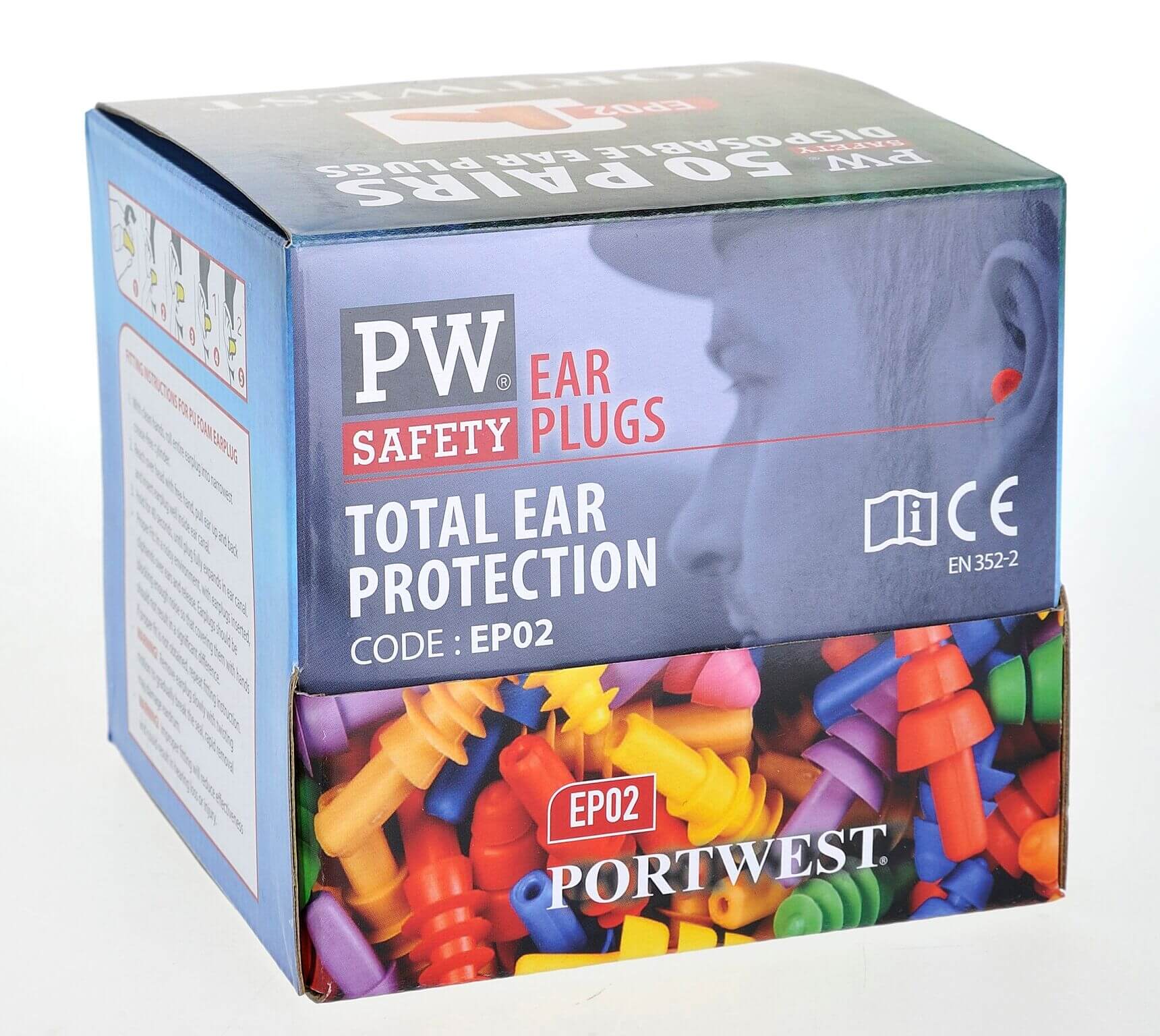 PU Disposable Foam Ear Plugs (200 PAIRS)