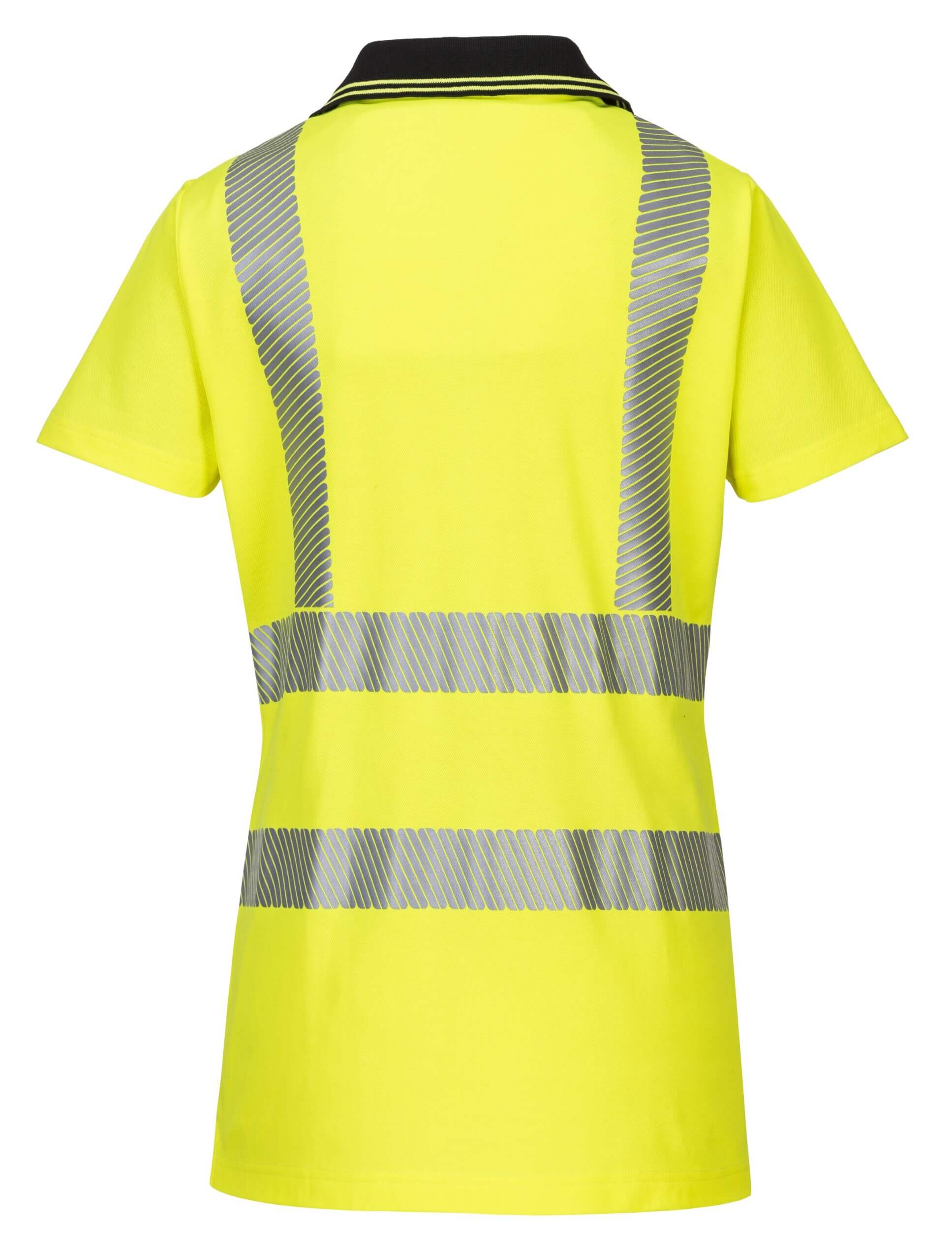 Ladies' High Visibility Short Sleeve Polo Shirt, PLW72