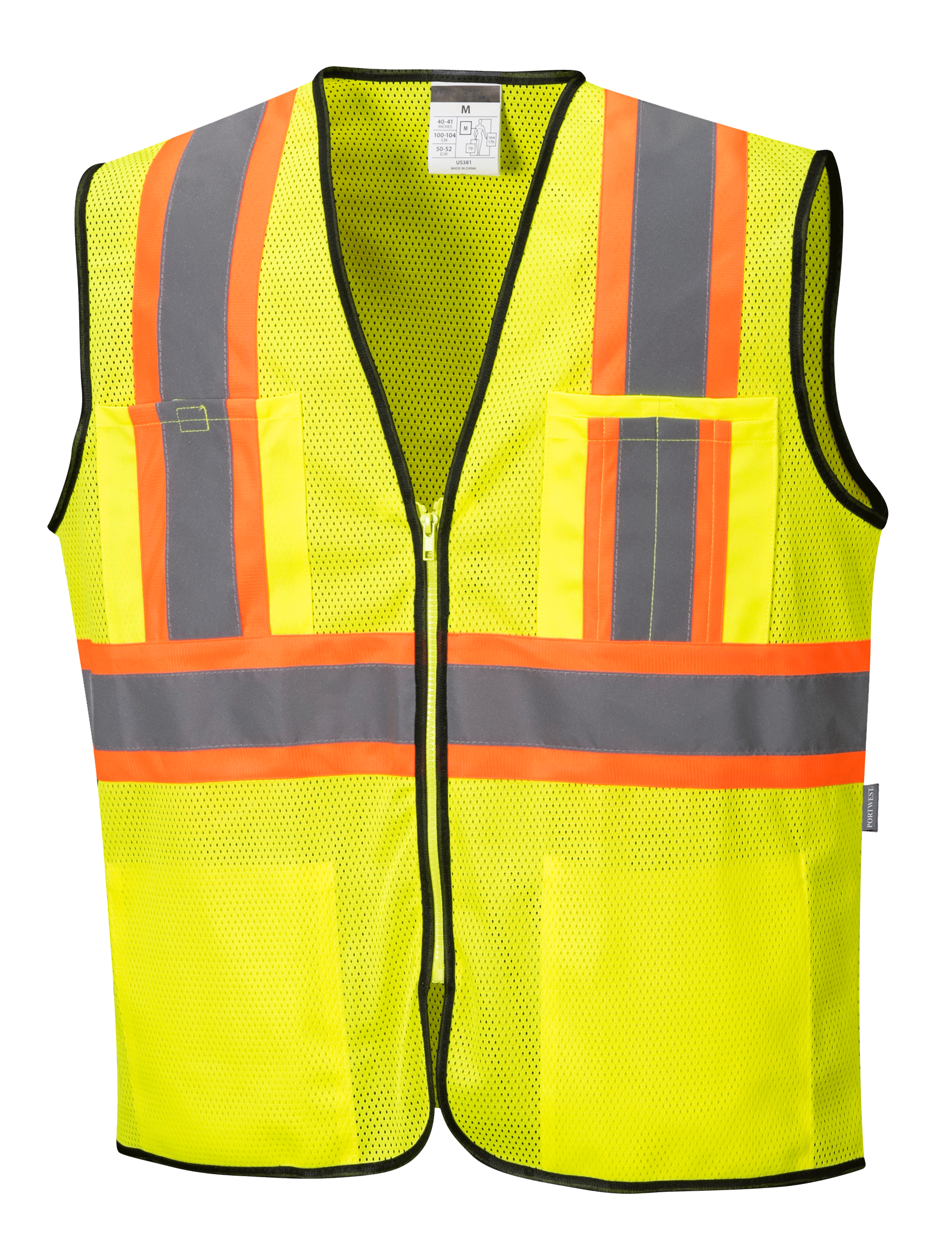 Contrast Tape Safety Vest Class 2 Type R