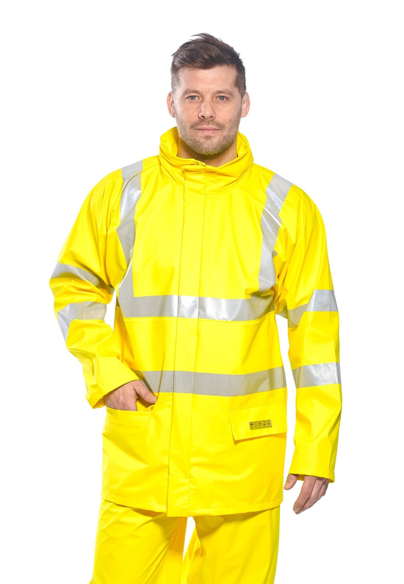 Flame Resistant Hi-Vis Jacket, PFR41