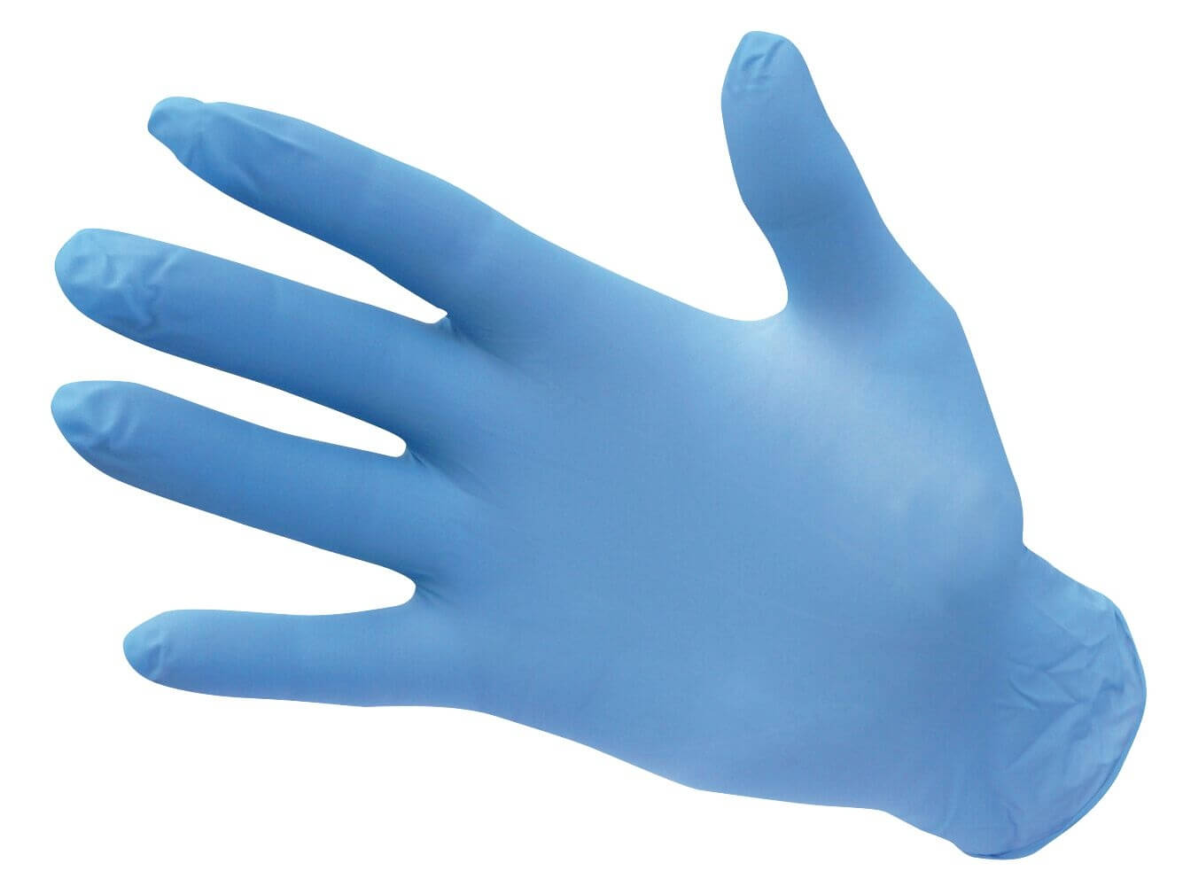 POWDER FREE NITRILE DISPOSABLE GLOVE (100 PER BOX)