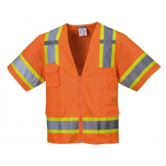 Lucea Sleeved Hi-Vis Vest, Class 3