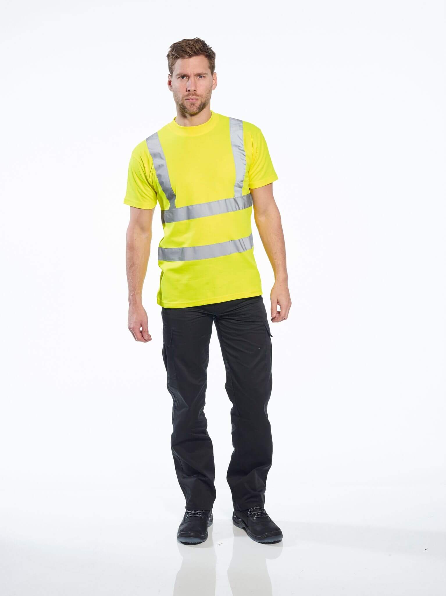 High Vis Cotton Comfort Short Sleeved T-Shirt