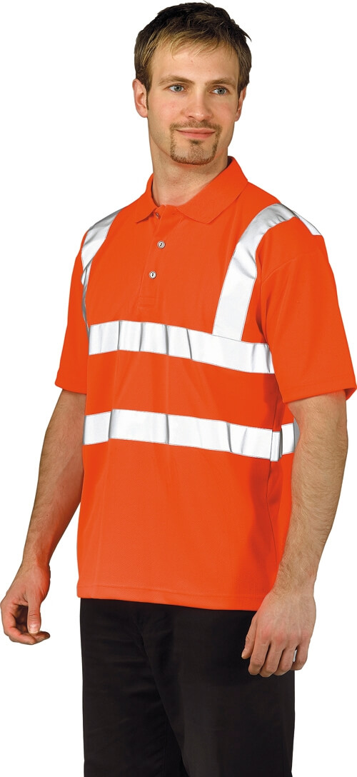 Hi-Vis Short Sleeve Polo Shirt
