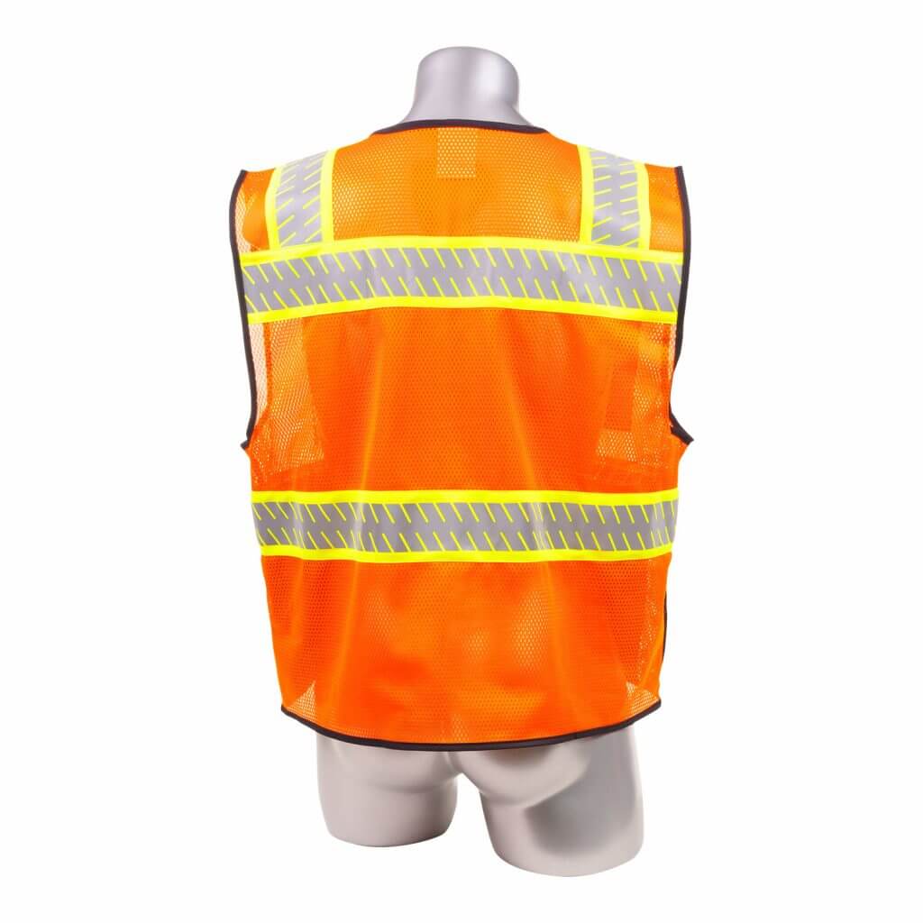 Contrast Mesh Safety Vest PSV2339