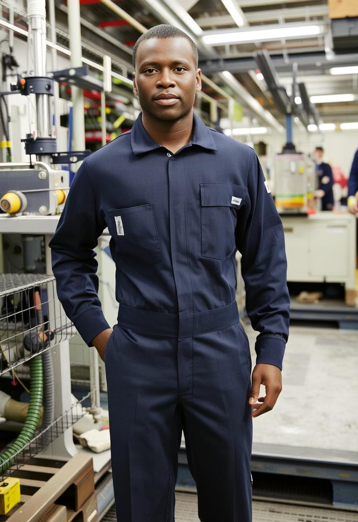 Flame Resistant 100% Cotton Coveralls