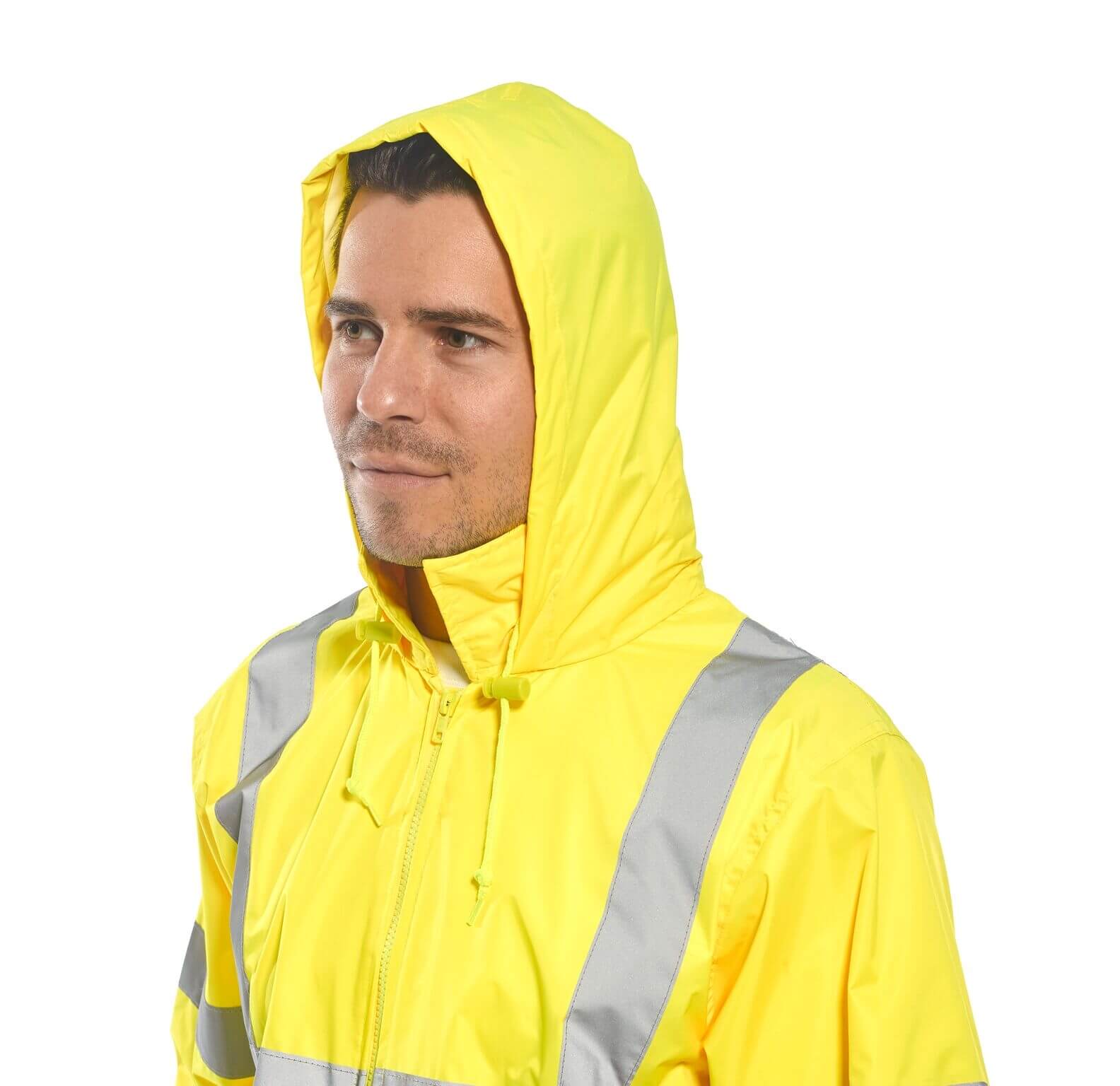 Hi Vis Rain Jacket, Class 3