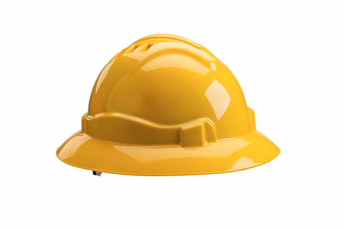 Serent® Full Brim Hard Hat, Vented