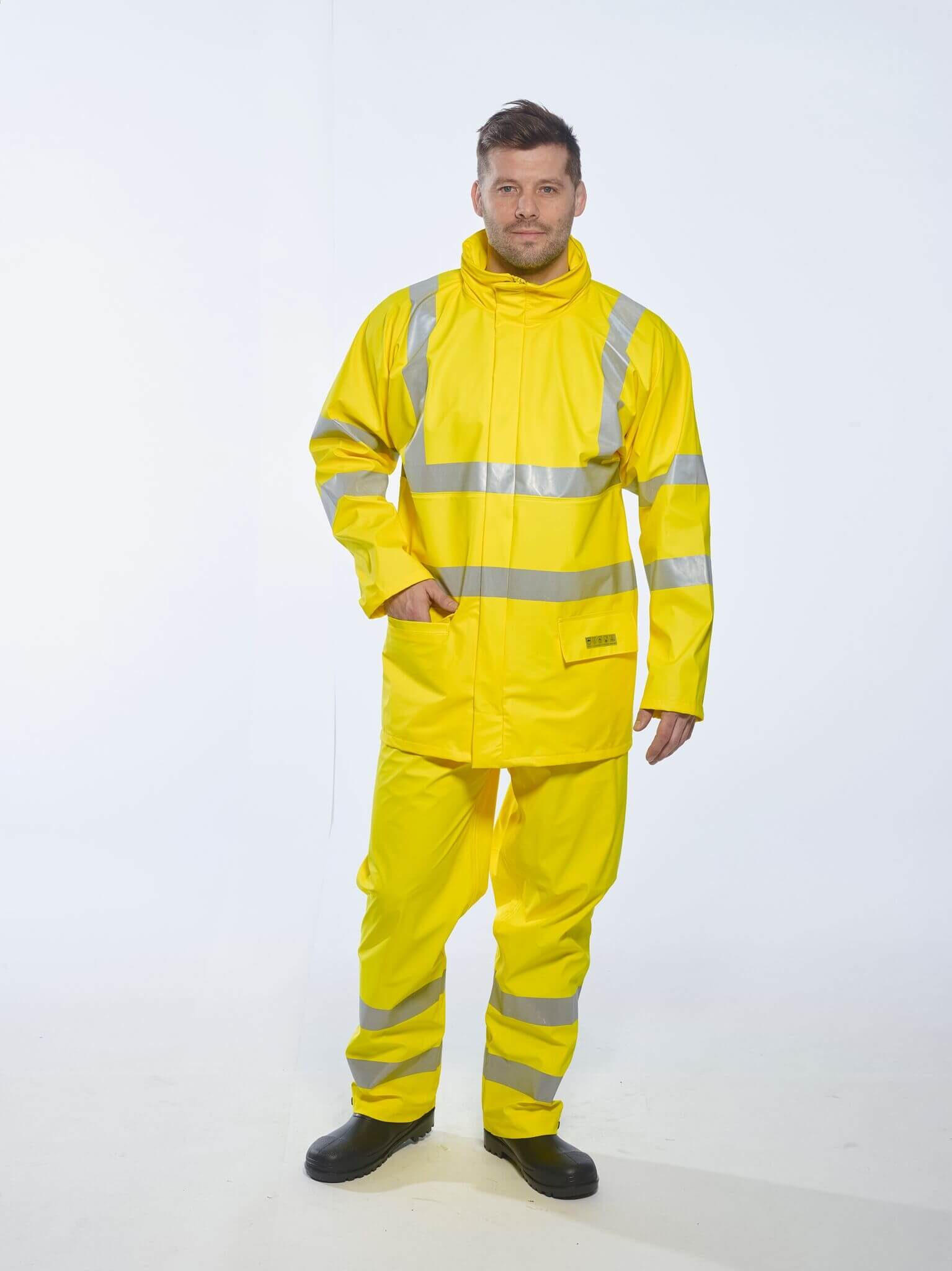 Flame Resistant Hi-Vis Jacket, PFR41