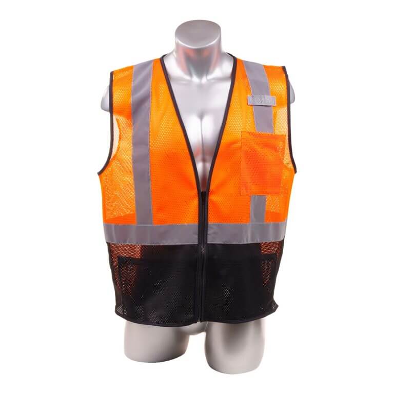 Two-Tone w Black Bottom Safety Vest