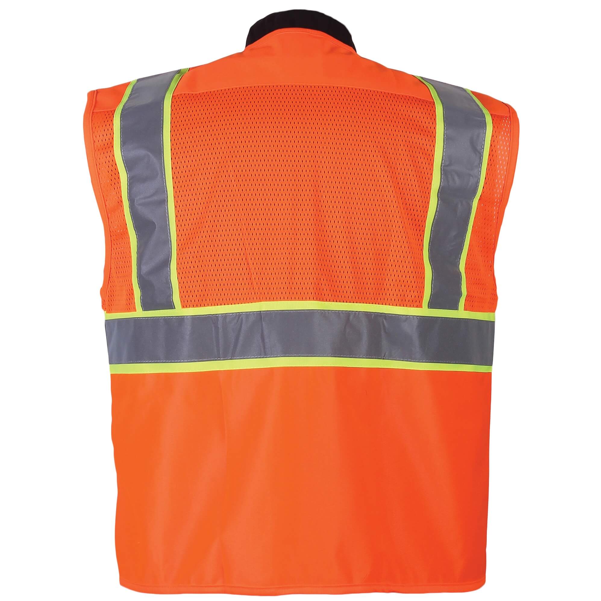 CONTRAST HIGH VIZ LIME VEST