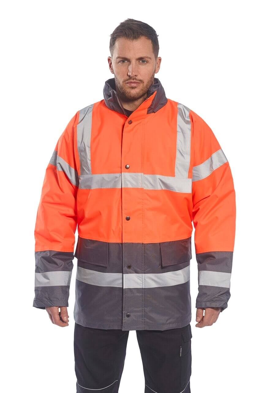 High Visibility Two Tone Traffic Jacket, Class 3