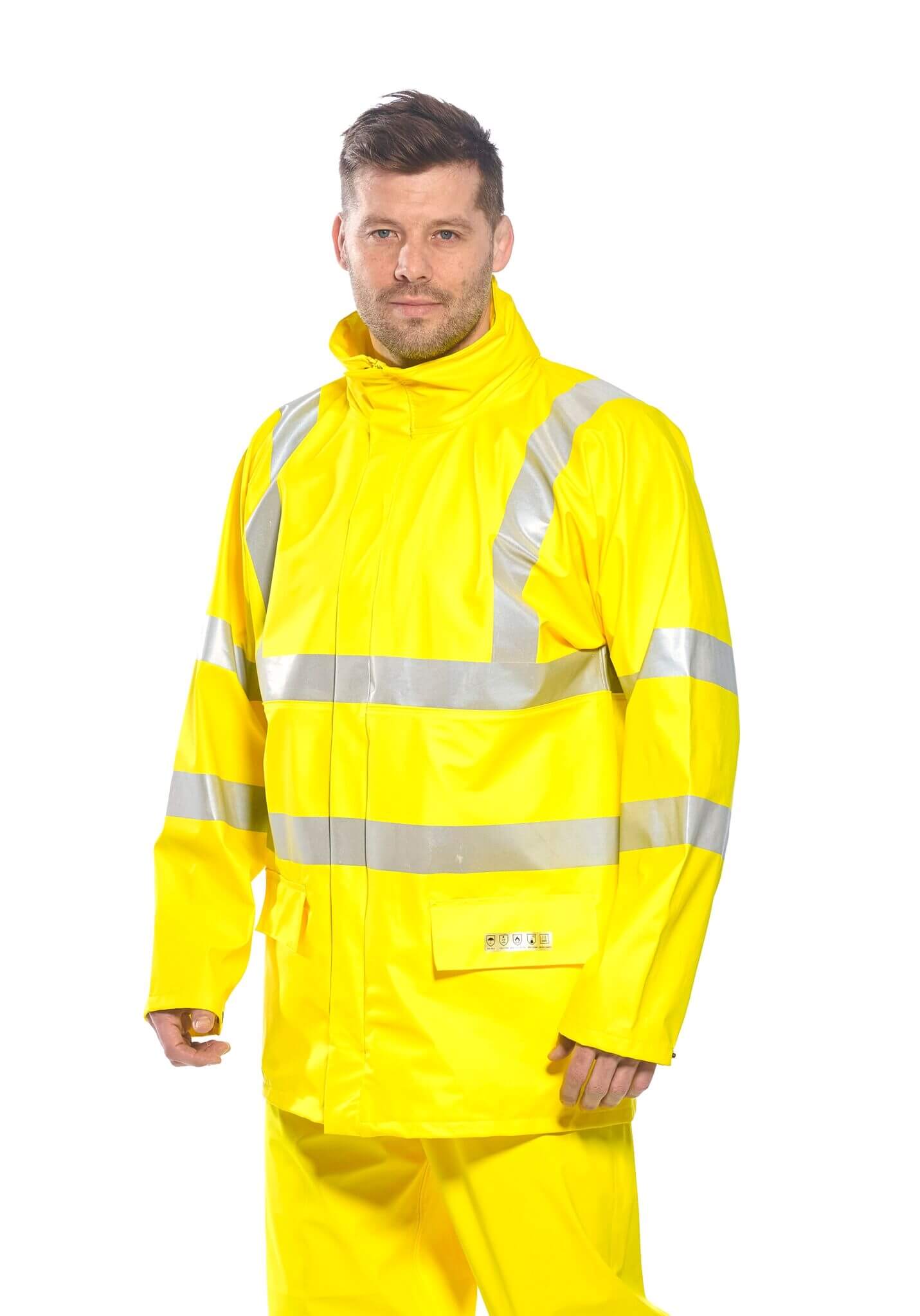 Flame Resistant Hi-Vis Jacket, PFR41