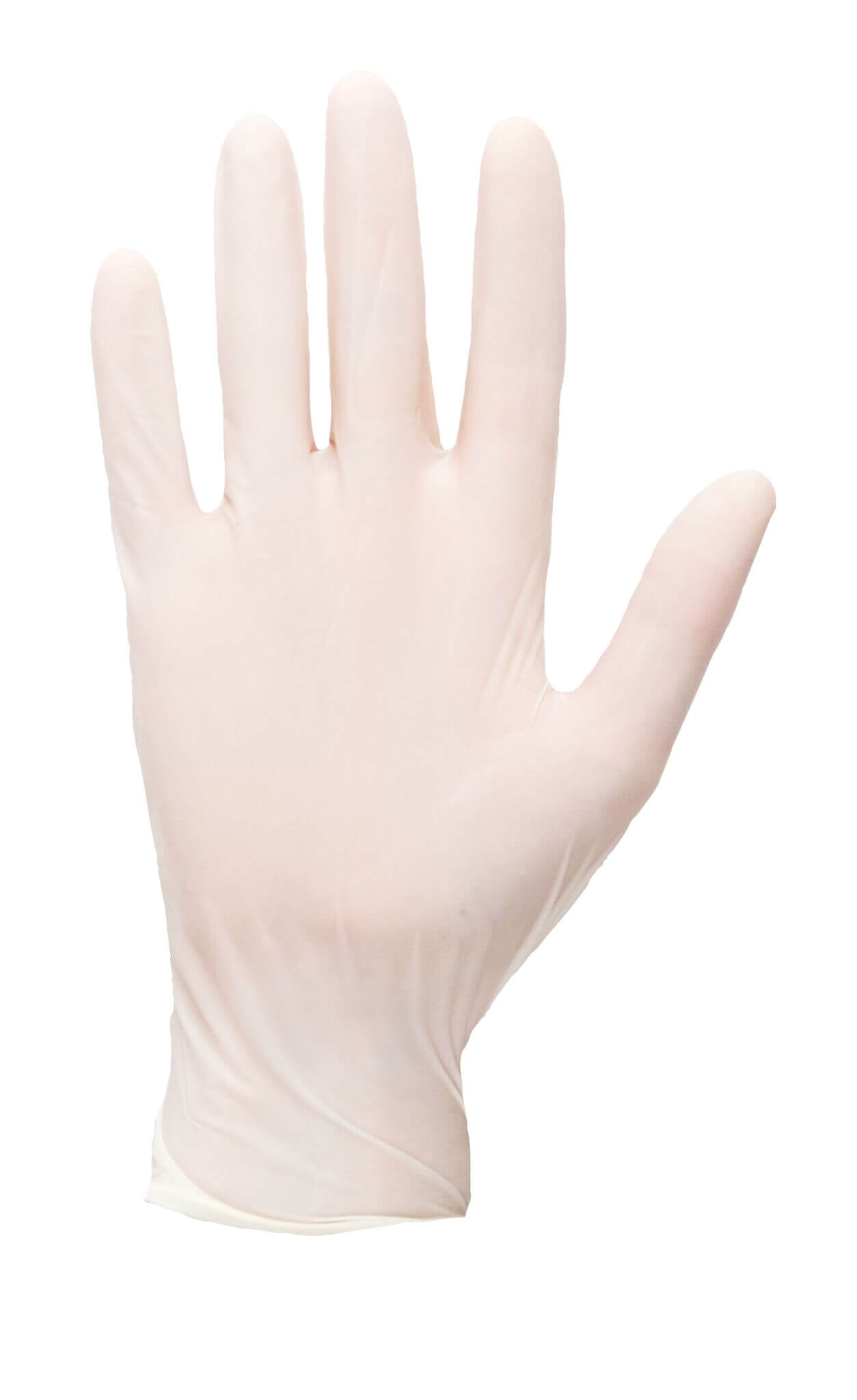 POWDERED LATEX DISPOSABLE GLOVE (100 PER BOX)