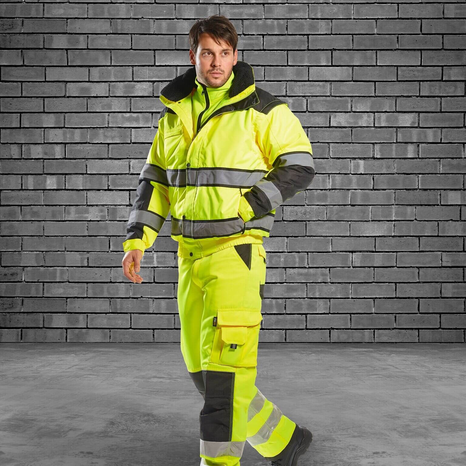 Hi-Vis Classic Bomber Jacket