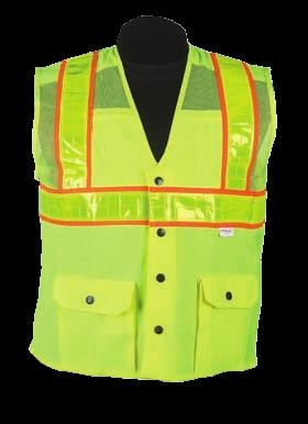 ORALITE ® HIGH VIZ LIME MESH VEST