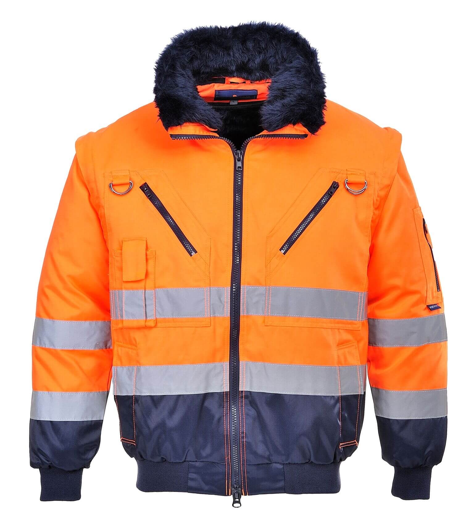 Hi Vis Pilot Jacket, 3-in-1 Class 3