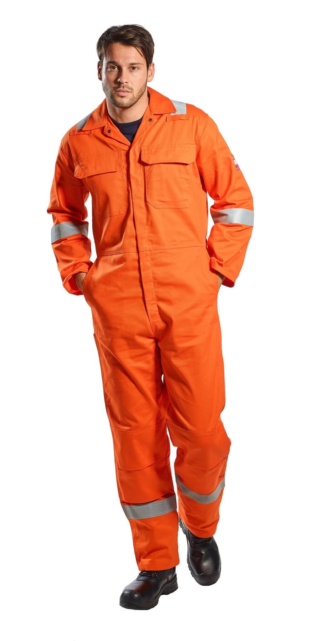 FR Coverall with Reflective Tape, PBIZ5