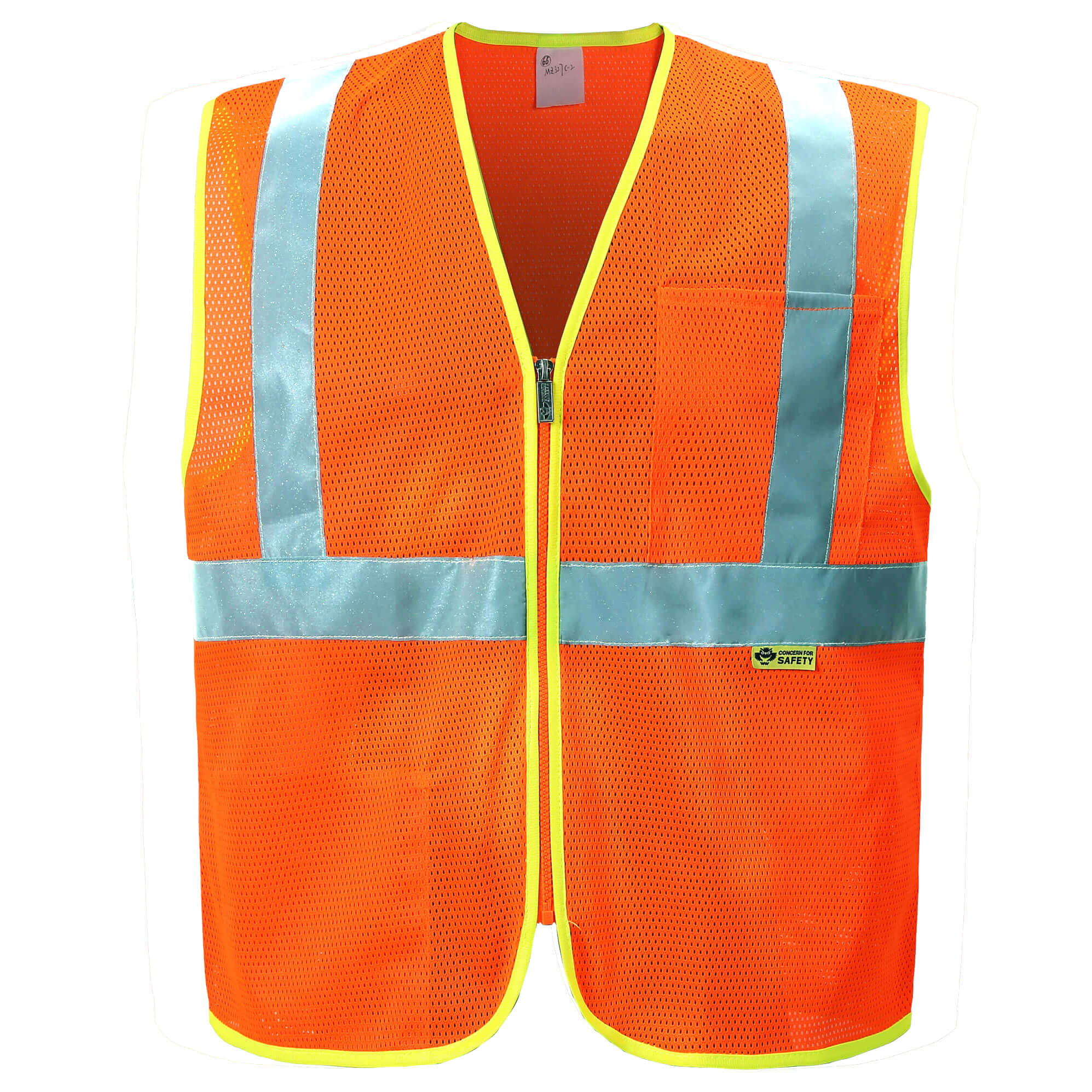 ECONOMY SAFETY LIME MESH VEST