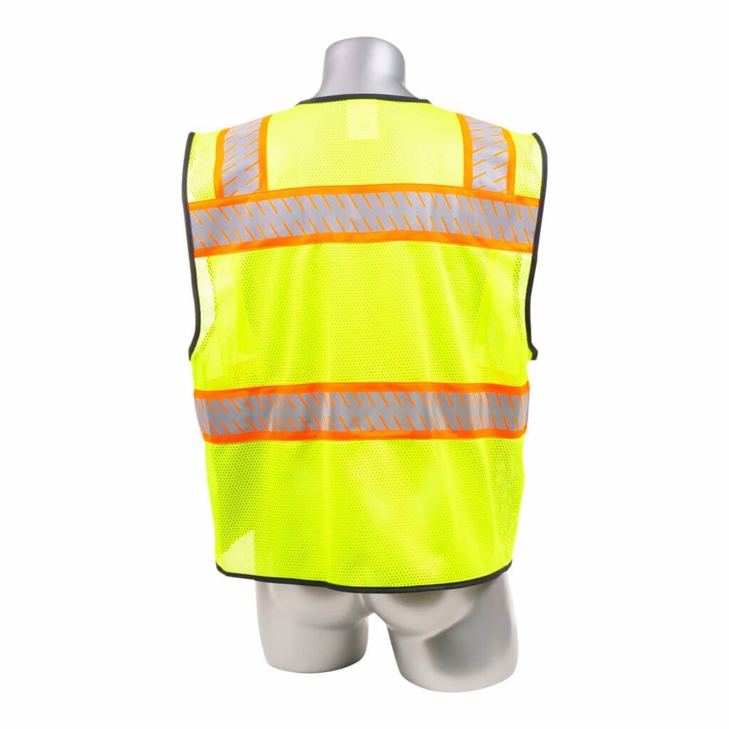 Contrast Mesh Safety Vest PSV2339