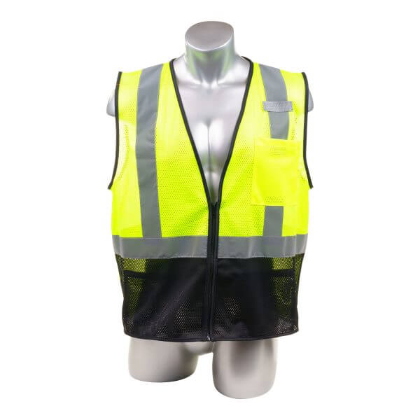 Two-Tone w Black Bottom Safety Vest