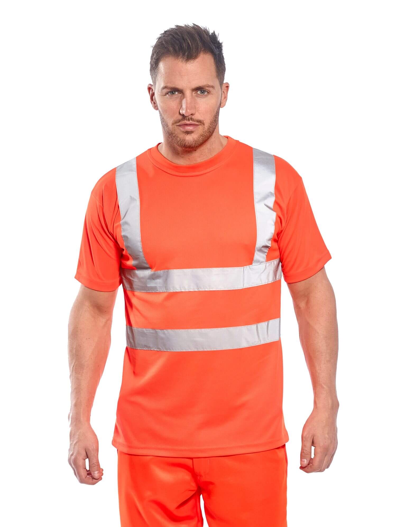 High Visibility T-Shirt, Orange, PRT23