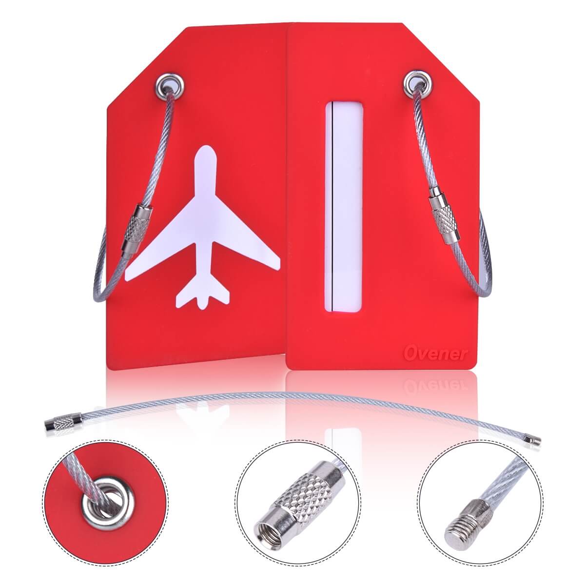Durable Silicone Luggage Tag Durable Silicone Luggage Tag