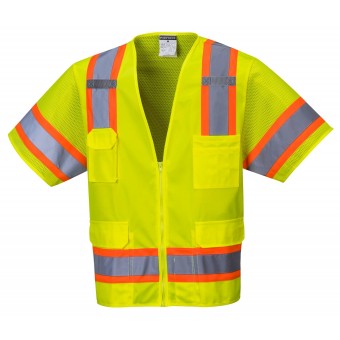 Lucea Sleeved Hi-Vis Vest, Class 3