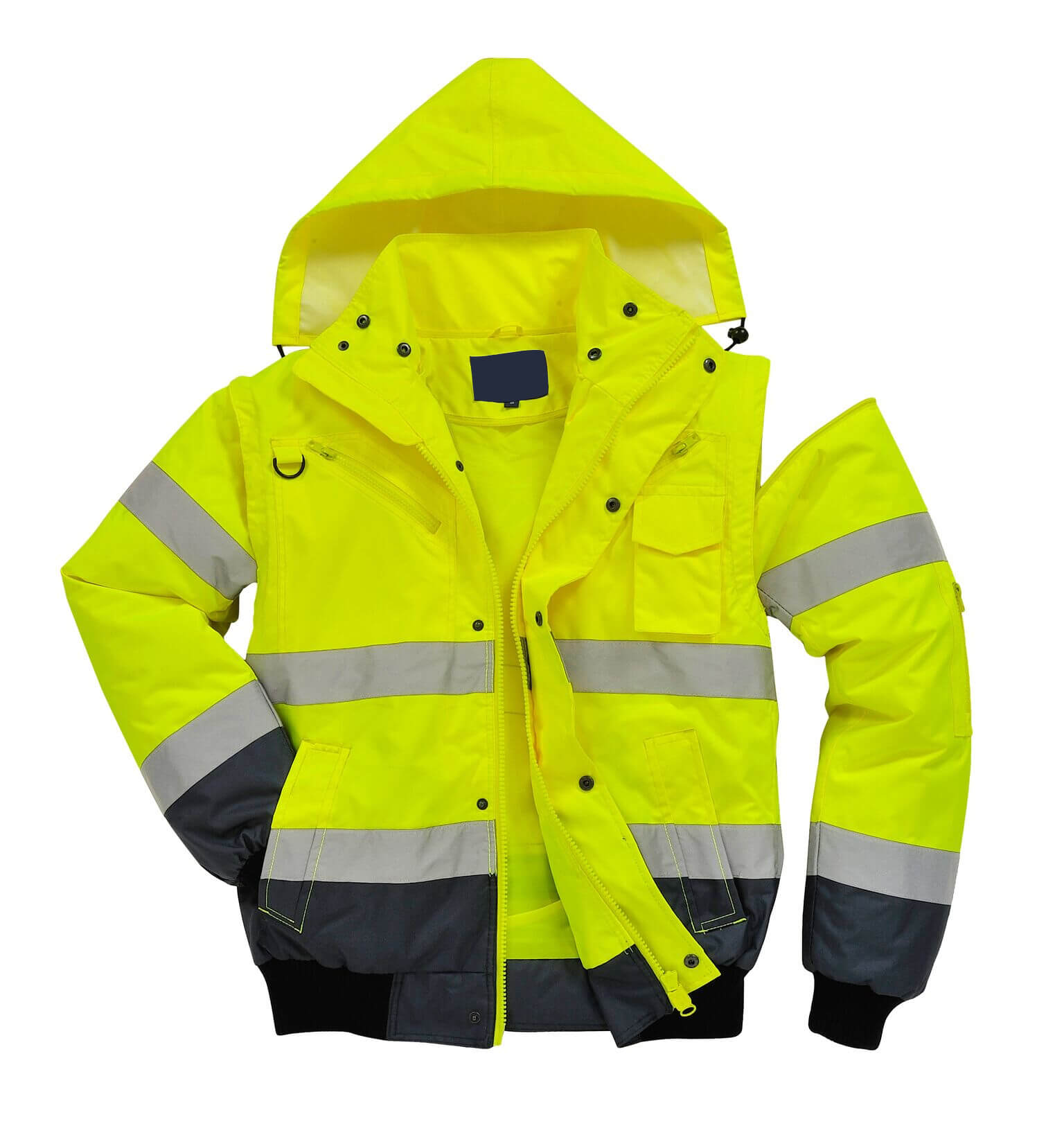 High Visibility Contrast Bomber Jacket, PC465