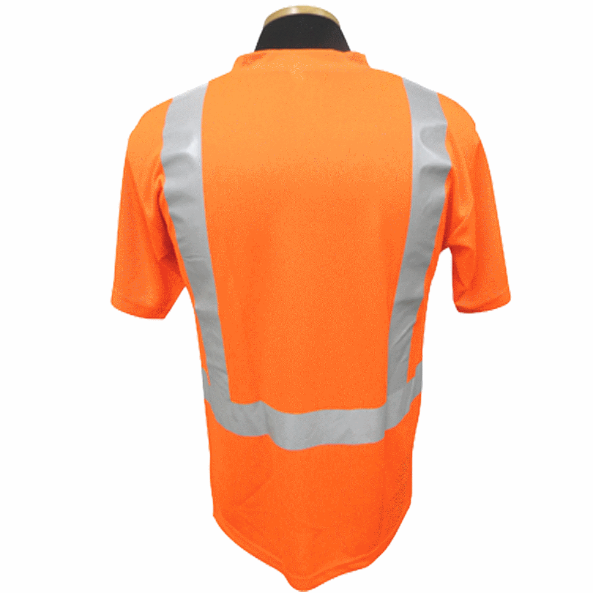 High Viz V Neck Short Sleeve T Shirt