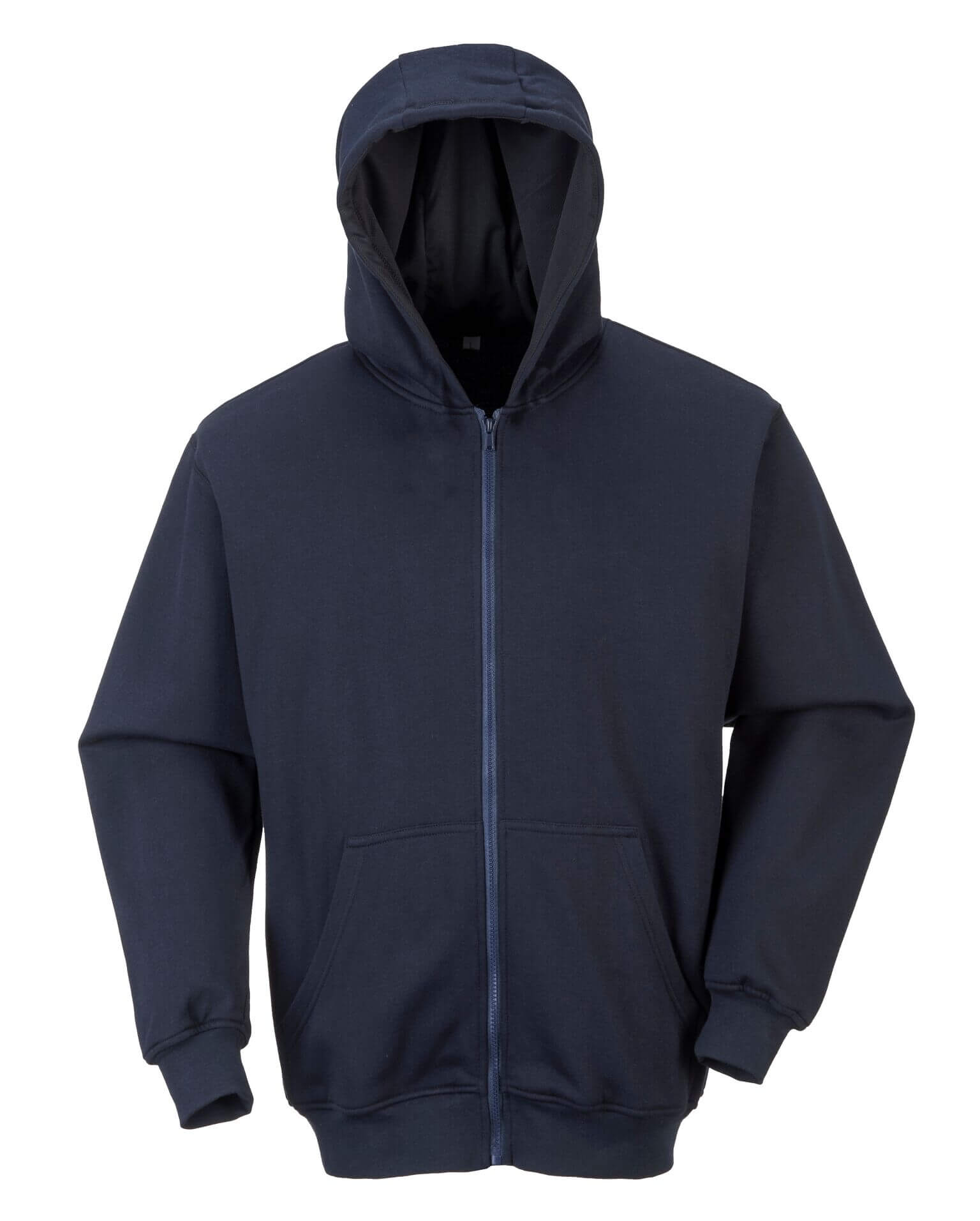 Flame Resistant Zipper Front Hooded Sweatshirt, PFR81