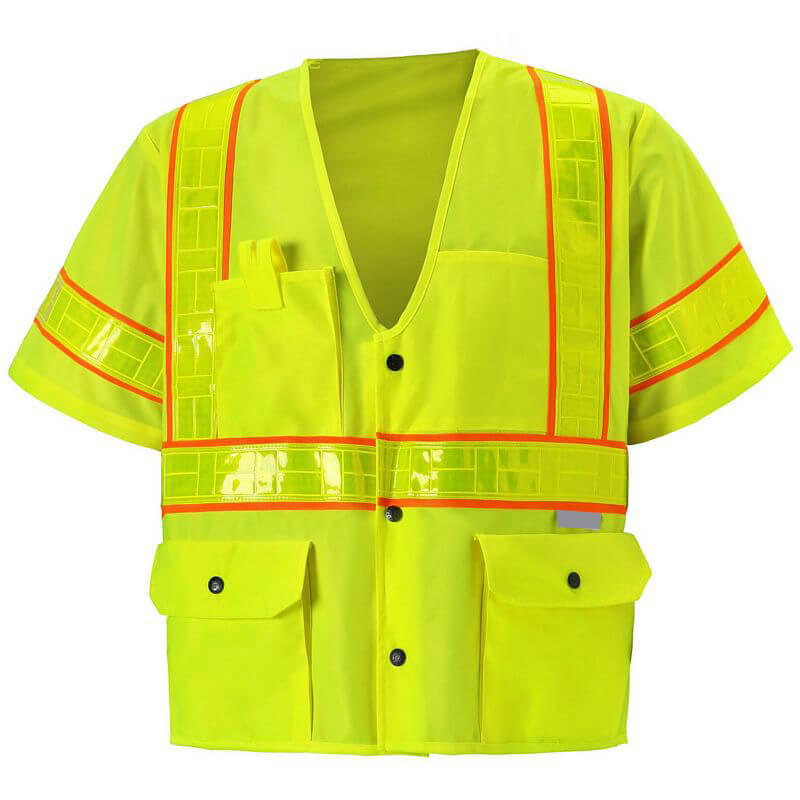 PREMIUM ORALITE ® HIGH VIZ LIME VEST