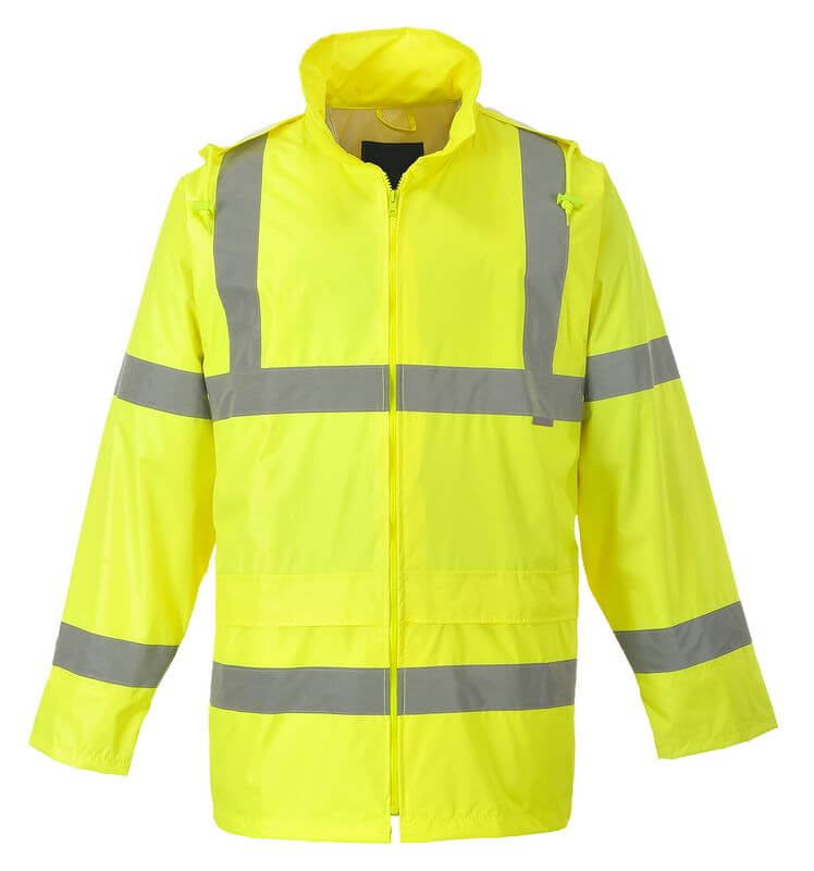 Hi Vis Rain Jacket, Class 3